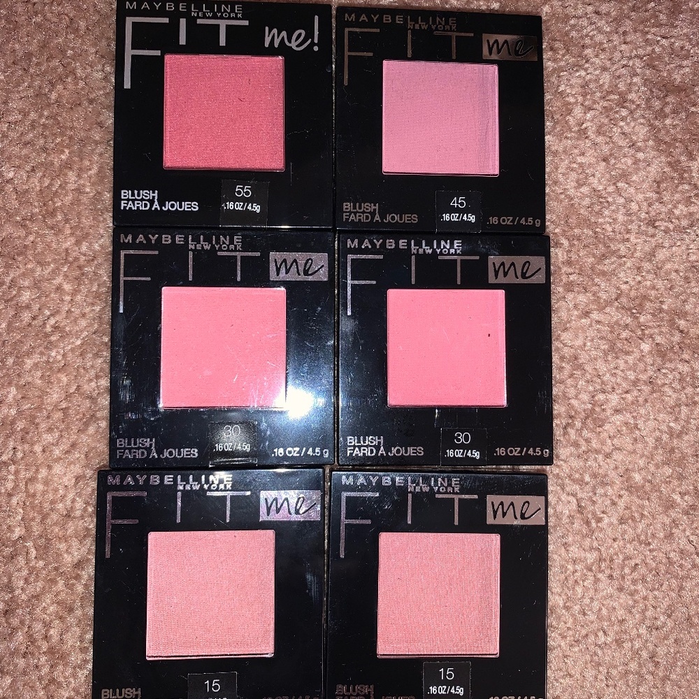 NWT Maybelline Fit Me Blushes